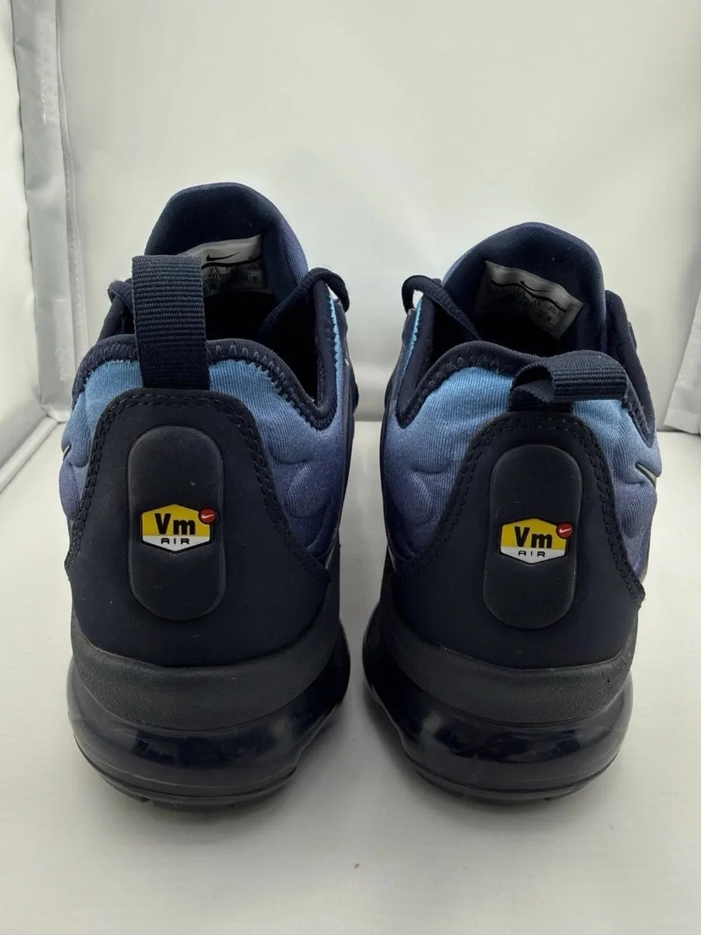 Nike Men’s Blue Gradient VaporMax Plus Sneakers